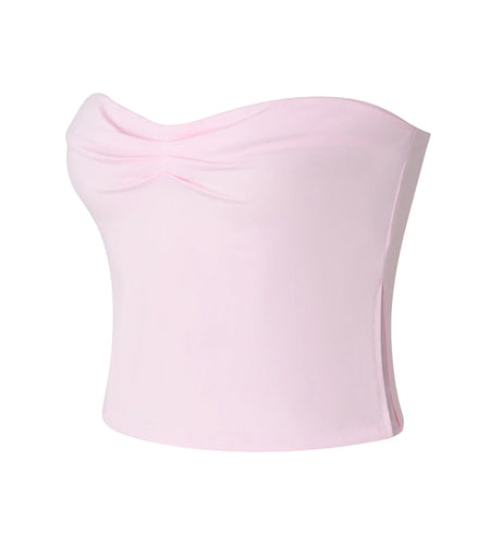 Basic Tube Top y2k Clothes Women Off Shoulder Strapless Sleeveless Tanks Slim Fit T Shirt Going Out Vest Streetwear