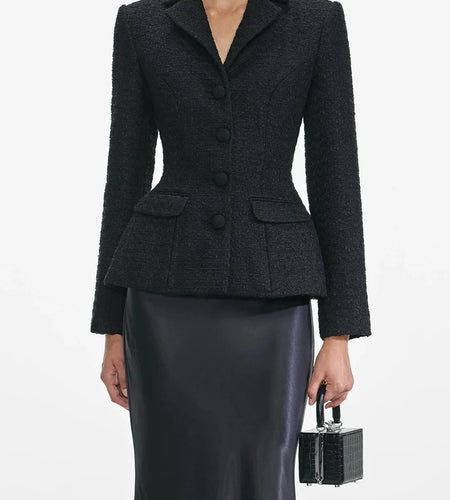 Slimming Elegant Two Piece Sets for Women Lapel Long Sleeves Tunic Spliced Buttons Top High Waist Skirt Set Female