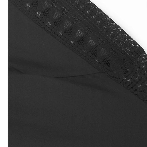 Load image into Gallery viewer, Women Black Lace Hollow Out Big Size Elegant Blouse New Lapel Half Sleeve Shirt Fashion Tide Spring Summer 2025 1DJ1110
