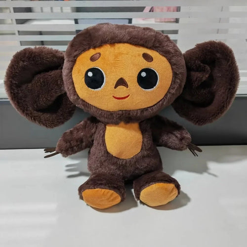 Load image into Gallery viewer, 18/23cm  Russia Anime Cheburashka Plush Doll Big Eyes Monkey Чебурашка Stuffed Plushie Toys Lovely Appease Pillow For Kids Gifts
