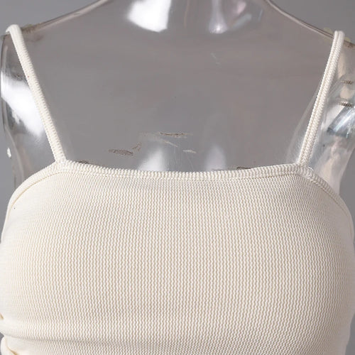 Load image into Gallery viewer, Beige Irregular Tank Top Brief Wide Leg Pants Two Piece Suit New Sleeveless Women Fashion Tide Spring Summer 2025 CPG3157
