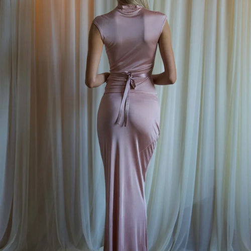 Load image into Gallery viewer, Elegant Sleeveless Round Neck Slim Fit Top And Skirt Set For Women's Fashion Autumn Winter New 2025 Party Two-piece Set
