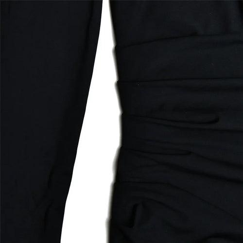 Load image into Gallery viewer, Oblique Shoulder Thigh High Split Maxi Dress Women Long Sleeve Backless Bodycon Sexy Club Party Long Dress Vestidos
