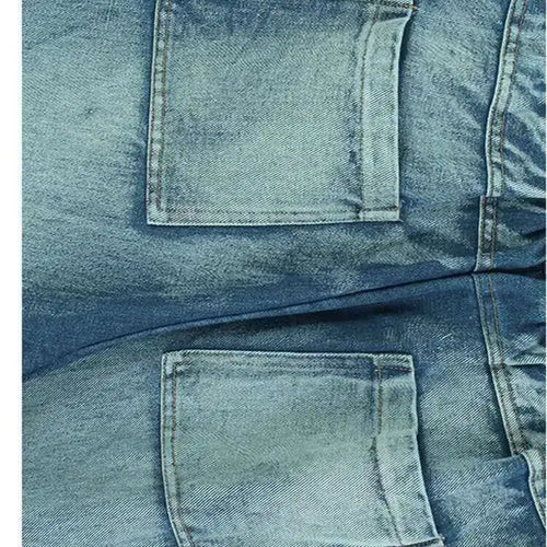 Load image into Gallery viewer, Big Size Denim Vest Wide Leg Pants Two Piece Suit New V-Neck Sleeveless Women Fashion Tide Spring Autumn 20251DH9963
