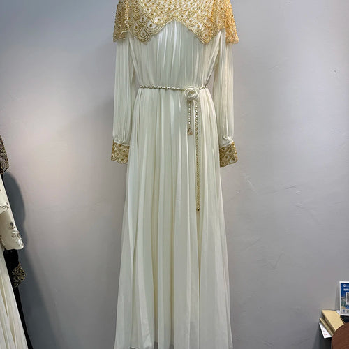 Load image into Gallery viewer, Hit Color Spliced Lace Up Loose Dresses For Women O Neck Long Sleeve Casual Dress Female Fashion Style Clothes New
