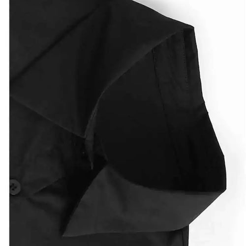 Load image into Gallery viewer, Women Black Striped Spliced Big Size Casual Blouse New Lapel Long Sleeve Shirt Fashion Tide Spring Autumn 2025 1DH6908
