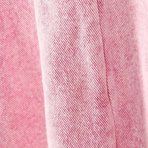 Load image into Gallery viewer, High Waist Rose Red Denim Hem Burr Pocket Long Casual Half-body Skirt Women Fashion Tide New Spring Autumn 2025 1DF9443
