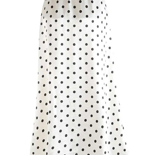 Load image into Gallery viewer, High Elastic Waist Dot Shiny Satin Body-Hugging Fishtail Half-body Skirt Women Fashion Tide New Spring Autumn 2025 1DJ0004
