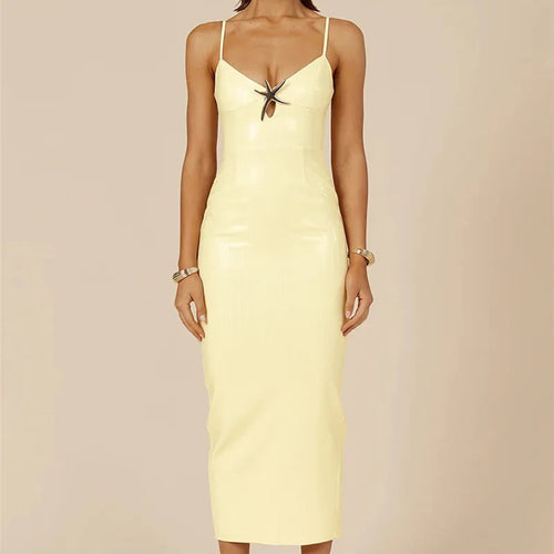 Load image into Gallery viewer, Sequins Spaghetti Strap Gradient Sexy Maxi Dress For Women Fashion Sleeveless Backless Split Sparkle Club Party Dress
