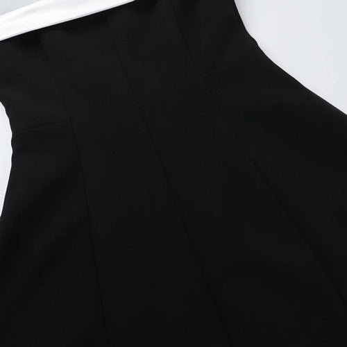 Load image into Gallery viewer, Off-shoulder Backless Sexy Mini Dress For Women Fashion Strapless Sleeveless High Waist A-line Club Party Dress Elegant
