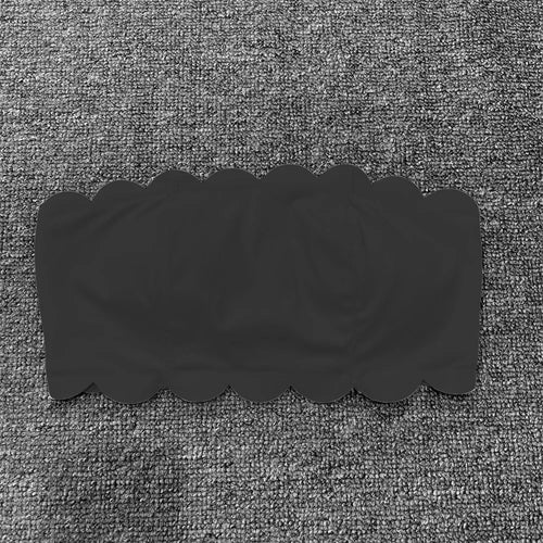 Load image into Gallery viewer, Non-slip Insert Sports Bra Women Fitness Intimate Strapless Bustier Bandeau Wrapped Chest Fitness Tops Sports Underwear Yoga Bra
