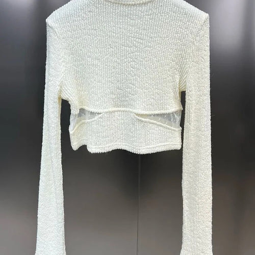 Load image into Gallery viewer, Solid Knitting Sweater For Women Stand Collar Long Sleeve Losoe Causal Temeprament Sweater Female Fashion Clothing
