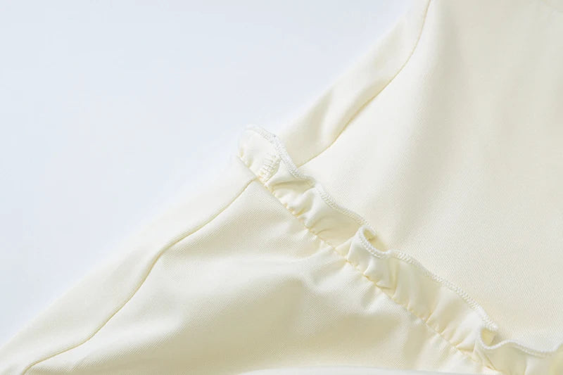 Sexy Sleeveless Skirt Two Pieces Sets For Women V-neck Hollow Out Crop Tops And Long Skirt Patchwork Two Pieces Sets