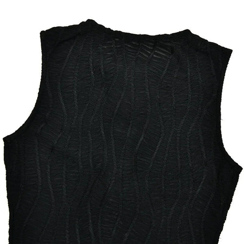 Load image into Gallery viewer, Hollow Out Sleeveless Sexy Mini Dress Women Robe Fashion Summer New Metal Ring Skinny Tank Dress Female Club Dresses
