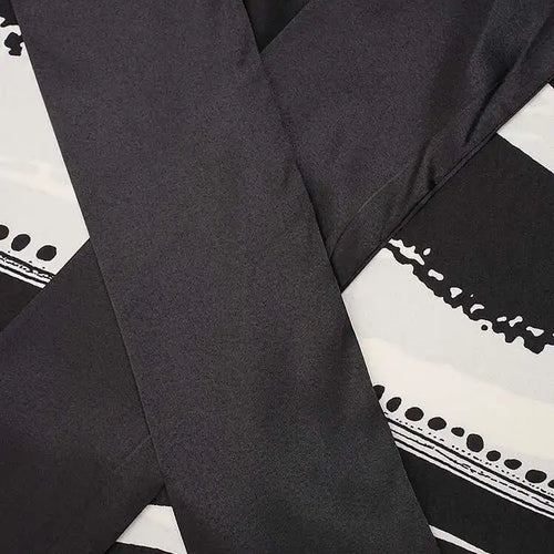 Load image into Gallery viewer, Women Beige Striped Printed Belted Elegant Midi Dress New V-Neck Sleeveless Fashion Tide Spring Summer 2025 CPG1504
