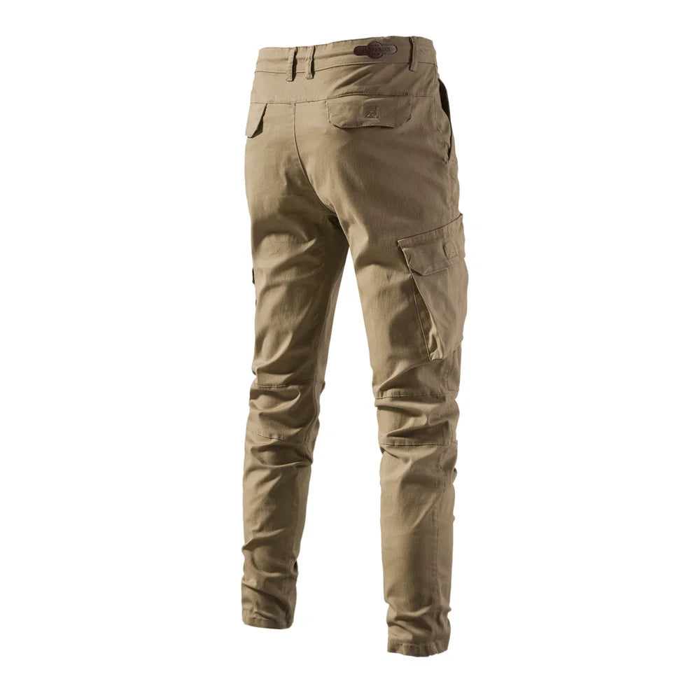 Men's Cargo Pants Multiple Pockets Tacitcal Trousers for Men High Quality Casual Joggers Trousers Men Spring