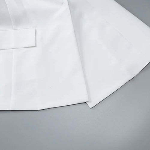 Load image into Gallery viewer, Autumn Long Sleeve Blazer Women Fashion Notched Collar Backless Pocket Suit Jacket Ladies Winter Elegant Blazers
