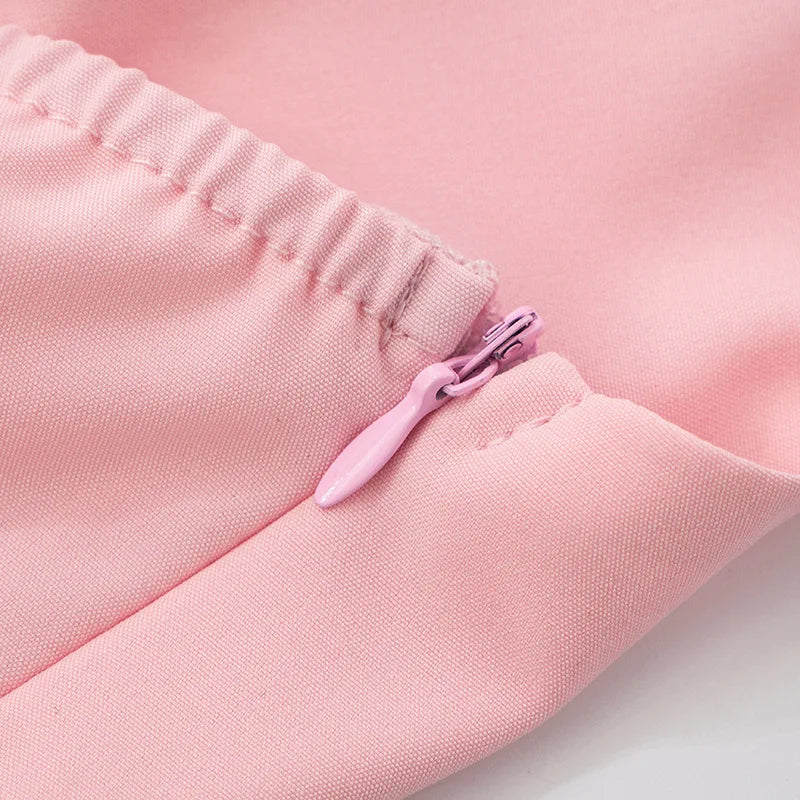 Halter Backless Sexy Mini Dress Women Robe Summer New Lace Patchwork Sleeveless V Neck High Waist Ruffled Dress 2025