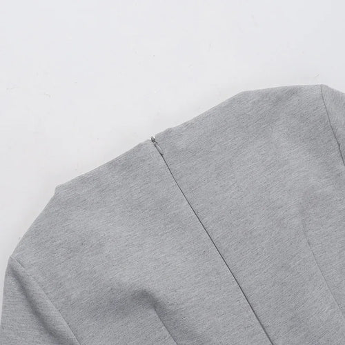 Load image into Gallery viewer, Long Sleeve High Waist Sexy Mini Dress For Women Autumn Winter New Solid O Neck Bodycon Club Party Dress Elegant
