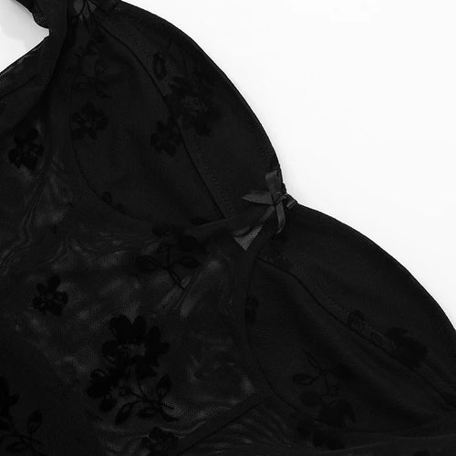 Load image into Gallery viewer, See Through Lace Sexy Mini Dress Women Patchwork Short Sleeve Square Collar Backless High Waist Pleated Club Dress
