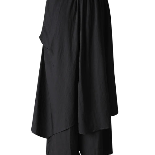 Load image into Gallery viewer, High Elastic Waist Button Irregular Spliced Wide Leg Pants New Trousers Women Fashion Tide Spring Autumn 2025 CPG3175
