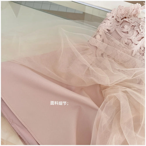 Load image into Gallery viewer, Summer French Vintage Khaki Patchwork Mesh Elegant Slim Party Mini Dress Women White High Waist Sleeveless Slip Short Dress Chic
