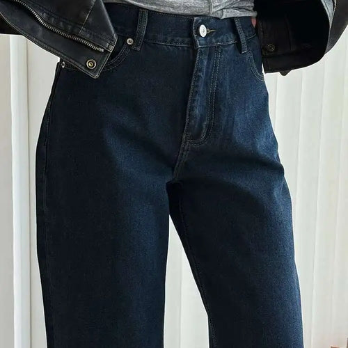 Load image into Gallery viewer, High Waist Blue Denim Casual Long Vintage Wide Leg Jeans New Women Trousers Fashion Tide Spring Autumn 2025 1DH7731
