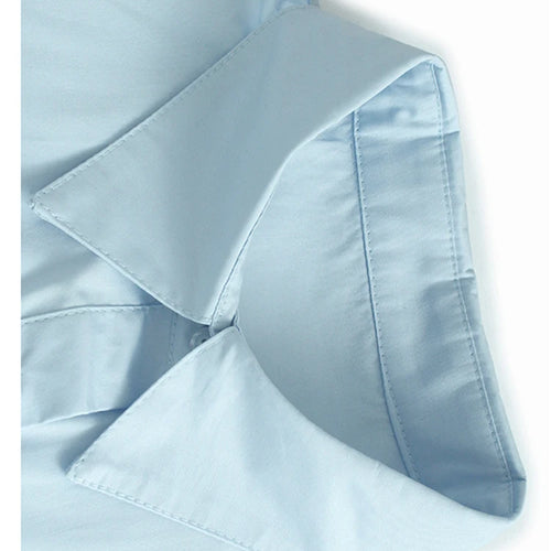 Load image into Gallery viewer, Women Blue Circle Printed Spliced Big Size Midi Shirt Dress New Lapel Short Sleeve Fashion Tide Spring Summer 2025 1DJ1356
