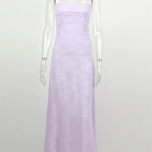 Load image into Gallery viewer, Elegant Print Backless Maxi Dress For Women Fashion New Spaghetti Strap Sleeveless Loose A-line Club Party Long Dress
