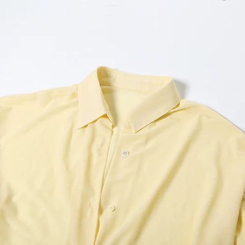 Load image into Gallery viewer, Sexy Long Sleeve Turn-down Colla Bag Hip Strap Shirt Dress For Women See Through Patchwork High Waist Dress Streetwear
