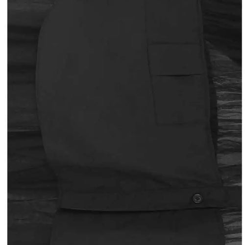 Load image into Gallery viewer, Women Black Mesh Perspective Big Size Midi Shirt Dress New Lapel Long Sleeve Fashion Tide Spring Autumn 2025 1DJ0140
