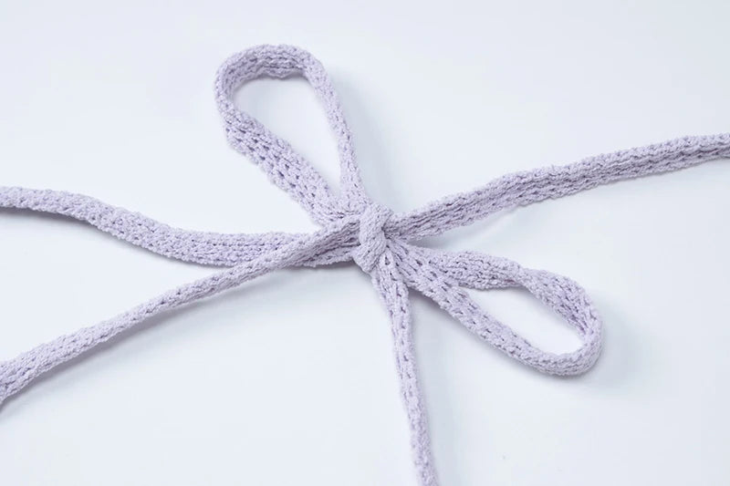 Halter V Neck Floral Sexy Maxi Dress For Women Elegant Spaghetti Strap Sleeveless Backless Bodycon Long Knit Dress