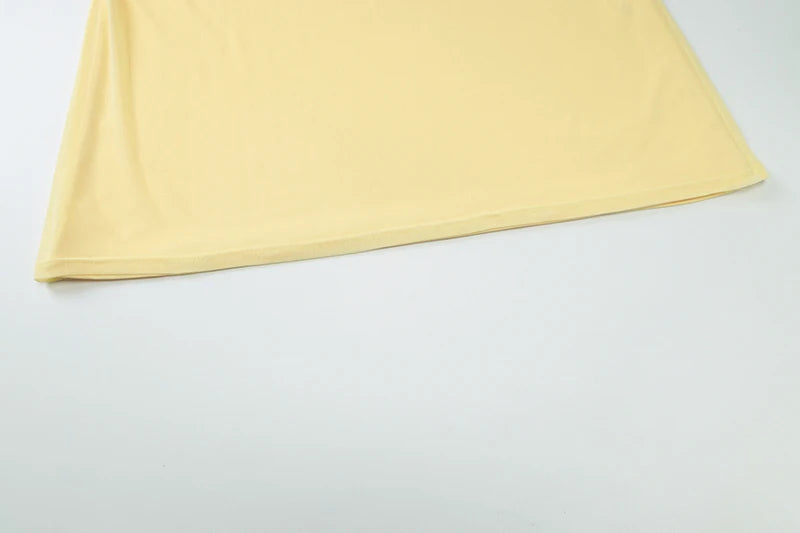 Spaghetti Strap Backless Sexy Maxi Dress For Women Gown Summer New Yellow Sleeveless Bodycon Long Dress Vestido