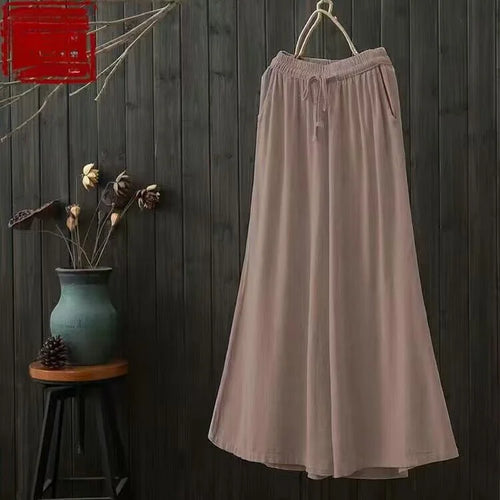 Load image into Gallery viewer, Black 10 Style Can Choose Women Pants Waist Strap Female Trousers Vetement Femme 2023 Wide Leg Pant Korean Fashion Harajuku v2
