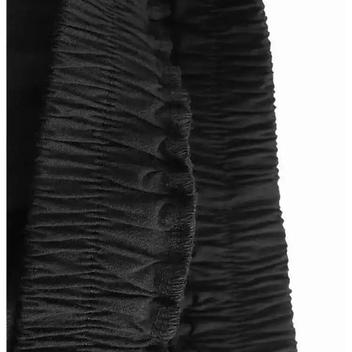 Load image into Gallery viewer, High Elastic Waist Black Dot Printed Irregular Long Wide Leg Pants New Trousers Women Fashion Spring Autumn 2025 1DH9642
