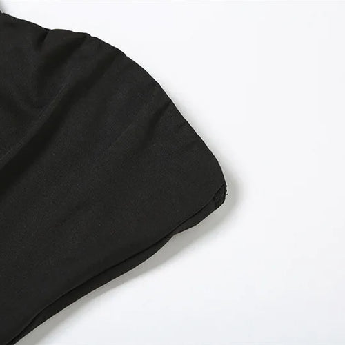 Load image into Gallery viewer, Patchwork Off-shoulder Sexy Maxi Dress For Women Contrasting Color Strapless Sleeveless Backless Lace-up Sexy Dress
