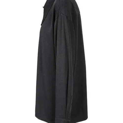 Load image into Gallery viewer, Women White Irregular Big Size Casual Blouse New Lapel Long Sleeve Loose Fit Shirt Fashion Tide Spring Autumn 2025 CPG0792
