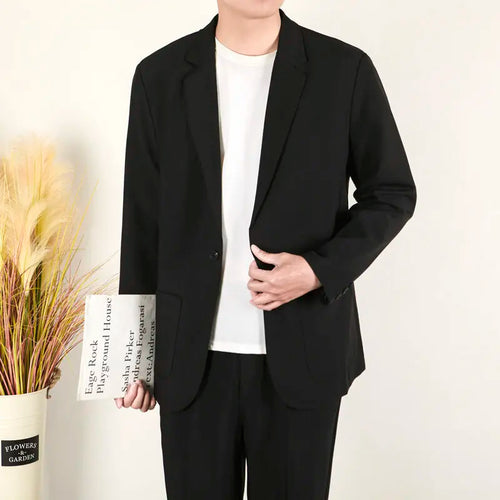 Load image into Gallery viewer, Suit Jacket Men's Spring Autumn New Style Single-breasted Loose Single Business Casual Business Male Tide 2025 9W1207
