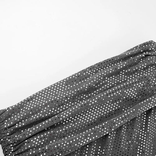 Load image into Gallery viewer, Elegant Strapless Sparkle Maxi Dress For Women Fashion Off-shoulder Backless Long Flare Sleeve Bodycon Club Party Dress
