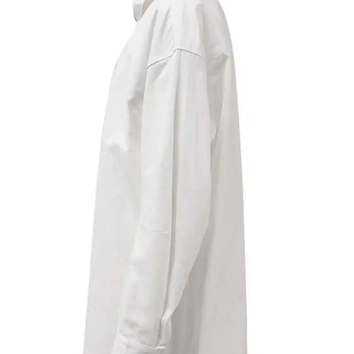 Load image into Gallery viewer, Women Blue Button Shaped Big Size Casual Blouse New Lapel Long Sleeve Shirt Fashion Tide Spring Autumn 2025 CPG1455
