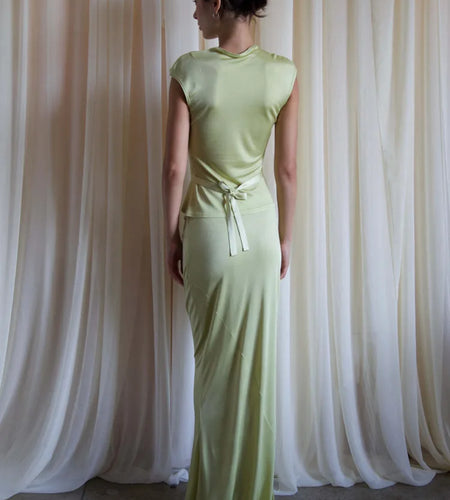 Elegant Sleeveless Round Neck Slim Fit Top And Skirt Set For Women's Fashion Autumn Winter New 2025 Party Two-piece Set