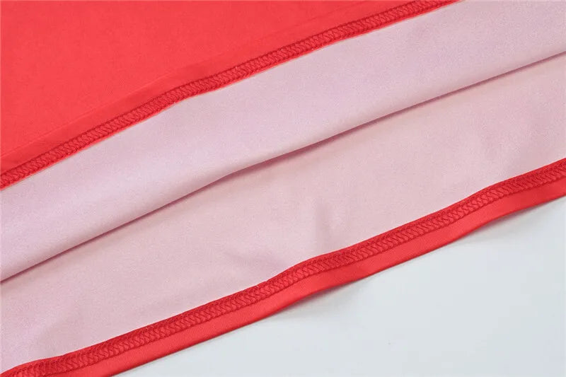 Halter Deep V Neck Printed Maxi Dress For Women Gown Red Off-shoulder Sleeveless Backless Fashion Bodycon Long Dress