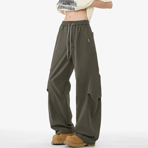 Load image into Gallery viewer, Summer Men's Casual Pants Splicing Solid Color Curved Knife Clothing Male American Floor Length Design Trousers 9W1391
