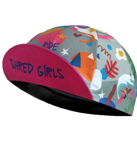 Classic Colorful Cartoon Polyester Cycling  Caps Men's And Women's Wear Summer Quick Drying Sports Bicycle Hats Cool