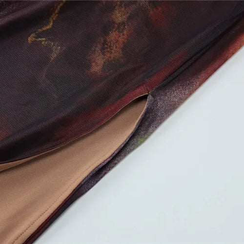 Load image into Gallery viewer, Halter Deep V Neck Print Sexy Maxi Dress For Women Gown Summer New Hollow Out Sleeveless Backless Beach Long Dress
