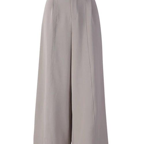 Load image into Gallery viewer, High Elastic Waist Gray Coffee Pleated Long Wide Leg Pants New Trousers Women Fashion Tide Spring Autumn 2025 7AB8772
