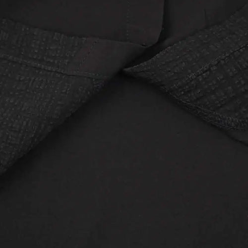 Load image into Gallery viewer, Women Black Pleated Pocket Big Size Casual Blouse New Lapel Long Sleeve Shirt Fashion Tide Spring Autumn 2025 CPG1905
