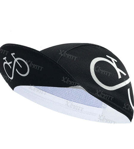Black White Cool Neutral Style Cycling Caps A Must-Have For Outdoor Riding Universal Size Breathable Sunshade Balaclava