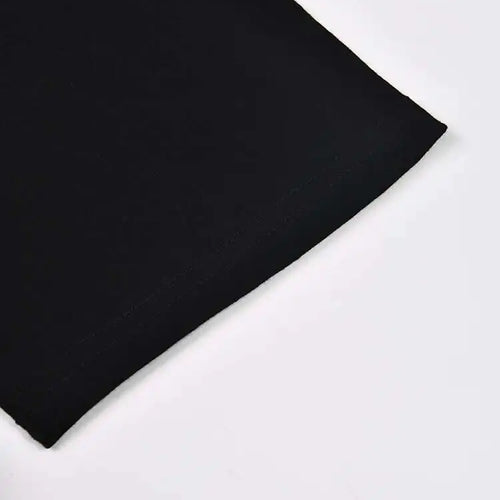 Load image into Gallery viewer, Women Black Layers Mesh Long Big Size Dress New Round Neck Short Sleeve Loose Fit Fashion Tide Spring Summer 2025 16R3054
