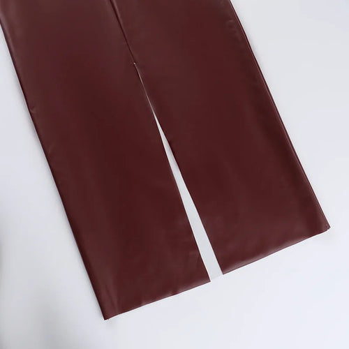 Load image into Gallery viewer, Spaghetti Strap PU Leather Sexy Maxi Dress For Women Fashion Halter Sleeveless Backless Slim Fit Sexy Long Dress New
